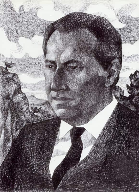 Portrait: Carlo F. au Crayon Graphite